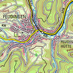 Bezirksregierung Köln Bad Laasphe 1 (1:50,000) digital map