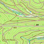 Bezirksregierung Köln Bad Laasphe 2 (1:25,000) digital map