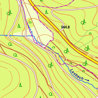 Bezirksregierung Köln Bad Laasphe 4 (1:10,000) digital map
