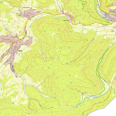 Bezirksregierung Köln Bad Laasphe 6 (1:10,000) digital map