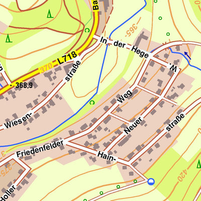 Bezirksregierung Köln Bad Laasphe 6 (1:10,000) digital map