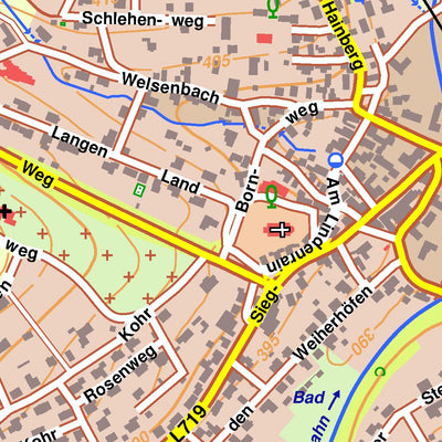 Bezirksregierung Köln Bad Laasphe 9 (1:10,000) digital map