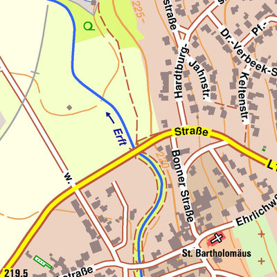 Bezirksregierung Köln Bad Münstereifel 11 (1:10,000) digital map