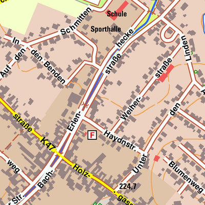 Bezirksregierung Köln Bad Münstereifel 11 (1:10,000) digital map