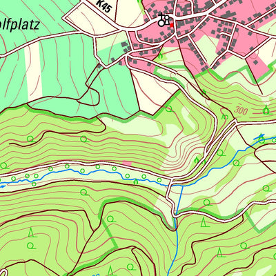 Bezirksregierung Köln Bad Münstereifel 2 (1:25,000) digital map
