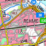 Bezirksregierung Köln Bad Oeynhausen (1:100,000) digital map