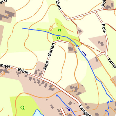 Bezirksregierung Köln Bad Oeynhausen 2 (1:10,000) digital map