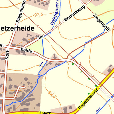 Bezirksregierung Köln Bad Salzuflen 3 (1:10,000) digital map