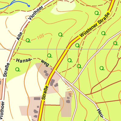 Bezirksregierung Köln Bad Salzuflen 4 (1:10,000) digital map