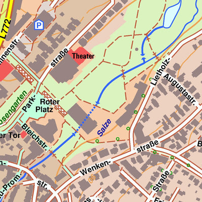 Bezirksregierung Köln Bad Salzuflen 4 (1:10,000) digital map