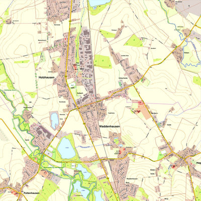 Bezirksregierung Köln Bad Salzuflen 5 (1:10,000) digital map
