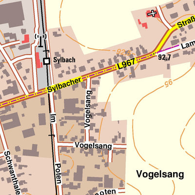Bezirksregierung Köln Bad Salzuflen 5 (1:10,000) digital map