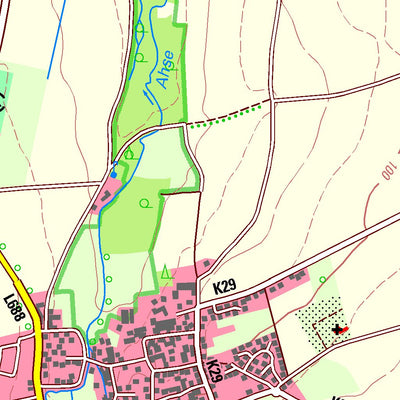 Bezirksregierung Köln Bad Sassendorf (1:25,000) digital map