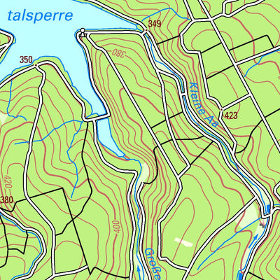 Bezirksregierung Köln Bad Wünnenberg (1:50,000) digital map