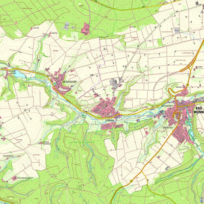 Bezirksregierung Köln Bad Wünnenberg 2 (1:25,000) digital map