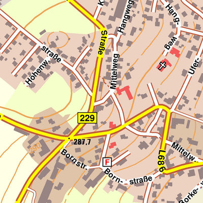 Bezirksregierung Köln Balve 3 (1:10,000) digital map