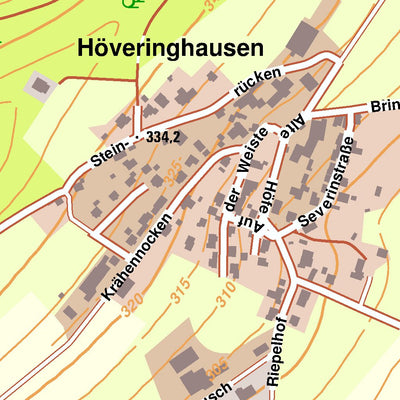 Bezirksregierung Köln Balve 4 (1:10,000) digital map