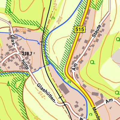Bezirksregierung Köln Balve 5 (1:10,000) digital map
