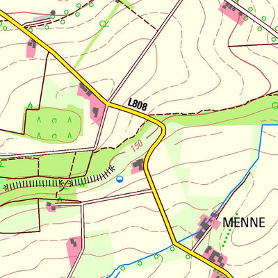 Bezirksregierung Köln Beckum 1 (1:25,000) digital map