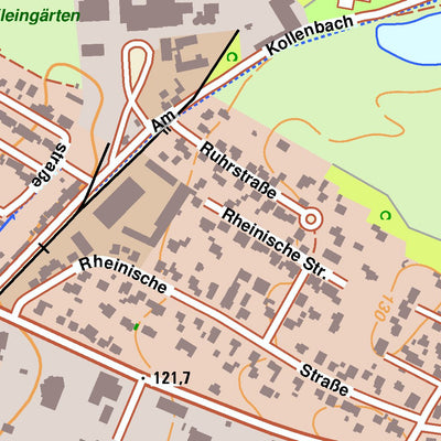 Bezirksregierung Köln Beckum 4 (1:10,000) digital map