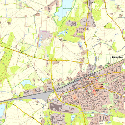 Bezirksregierung Köln Beckum 6 (1:10,000) digital map