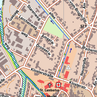 Bezirksregierung Köln Bedburg 2 (1:10,000) digital map