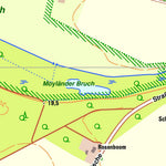 Bezirksregierung Köln Bedburg-Hau 1 (1:10,000) digital map