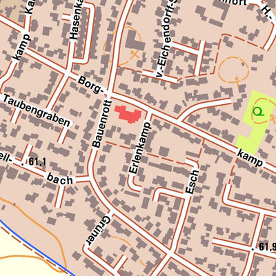 Bezirksregierung Köln Beelen (1:10,000) digital map