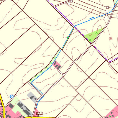 Bezirksregierung Köln Bergheim 1 (1:25,000) digital map