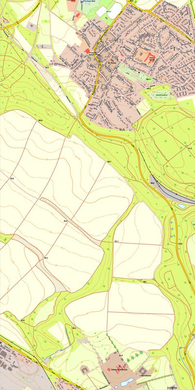 Bezirksregierung Köln Bergheim 4 (1:10,000) digital map