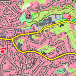 Bezirksregierung Köln Bergisch Gladbach (1:25,000) digital map
