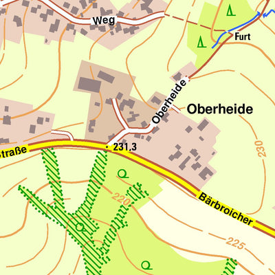 Bezirksregierung Köln Bergisch Gladbach 5 (1:10,000) digital map