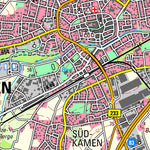 Bezirksregierung Köln Bergkamen (1:50,000) digital map