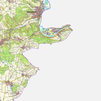 Bezirksregierung Köln Beverungen (1:50,000) digital map