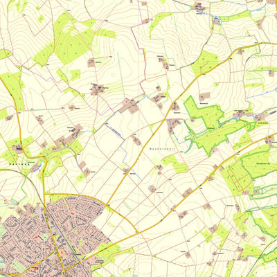 Bezirksregierung Köln Billerbeck 1 (1:10,000) digital map