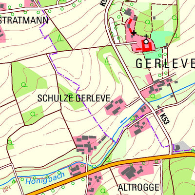 Bezirksregierung Köln Billerbeck 2 (1:25,000) digital map