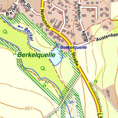 Bezirksregierung Köln Billerbeck 3 (1:10,000) digital map