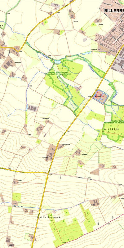 Bezirksregierung Köln Billerbeck 6 (1:10,000) digital map