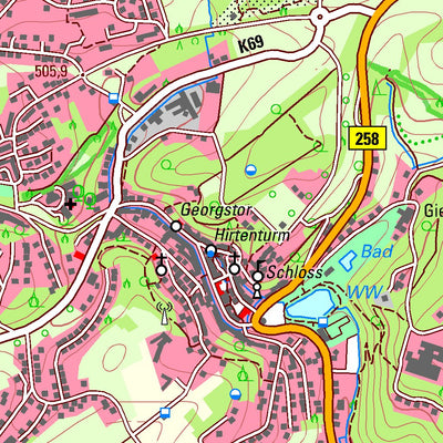 Bezirksregierung Köln Blankenheim 1 (1:25,000) digital map