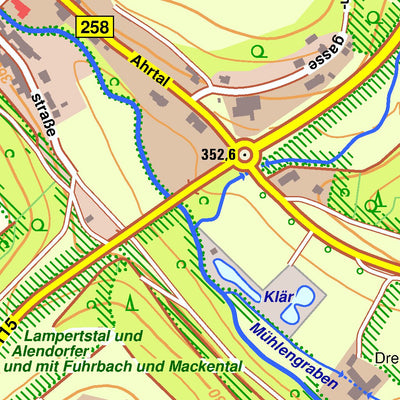 Bezirksregierung Köln Blankenheim 18 (1:10,000) digital map