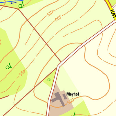 Bezirksregierung Köln Blankenheim 4 (1:10,000) digital map