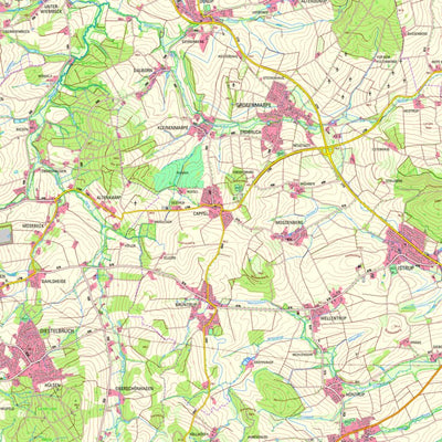 Bezirksregierung Köln Blomberg 1 (1:25,000) digital map