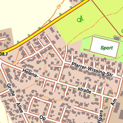 Bezirksregierung Köln Bocholt 9 (1:10,000) digital map