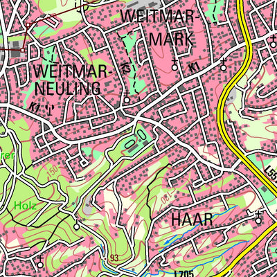 Bezirksregierung Köln Bochum (1:50,000) digital map