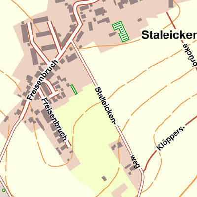 Bezirksregierung Köln Bochum 10 (1:10,000) digital map