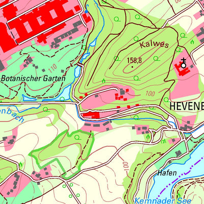 Bezirksregierung Köln Bochum 3 (1:25,000) digital map