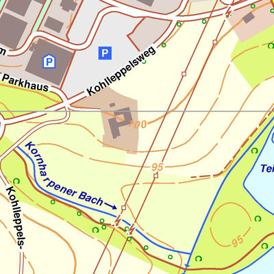 Bezirksregierung Köln Bochum 6 (1:10,000) digital map