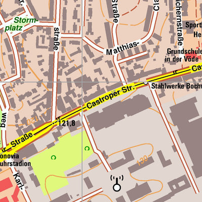 Bezirksregierung Köln Bochum 7 (1:10,000) digital map