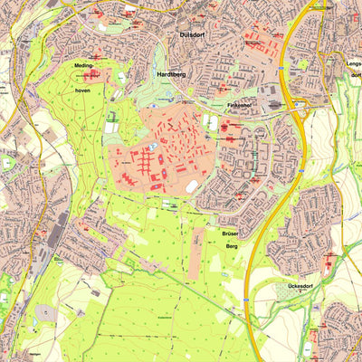 Bezirksregierung Köln Bonn 3 (1:10,000) digital map