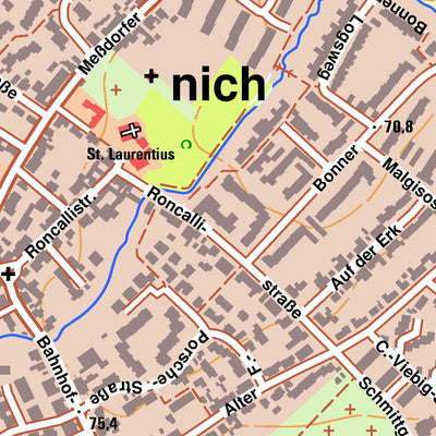 Bezirksregierung Köln Bonn 6 (1:10,000) digital map